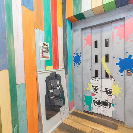 院内にエレベーター完備！